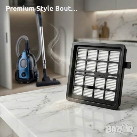 Филтър комплект HEPA и полиестерен за прахосмукачка Muhler MVC-80BS