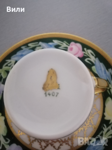 Колекционерска чашка с подложна чинийка , снимка 2 - Чаши - 36301525