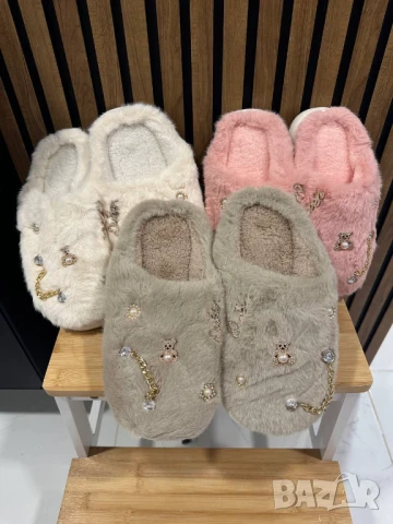 пухени пантофи