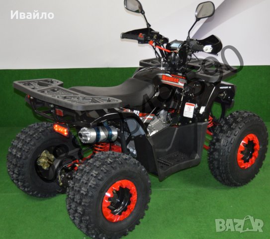 Бензиново ATV 150cc Monster Hunter с лед фарове, разцветки и гаранция, снимка 5 - Мотоциклети и мототехника - 35567318