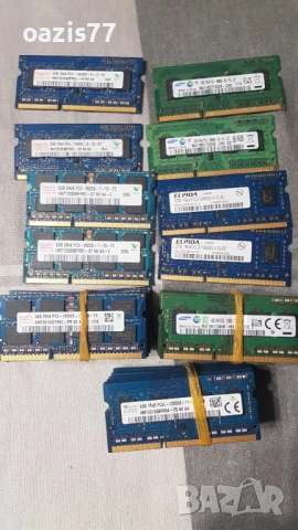 памет за лаптоп ддр 3 и ddr 2