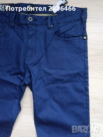 Мъжки дънки DC Shoes размер 34/34, снимка 3 - Дънки - 52365370