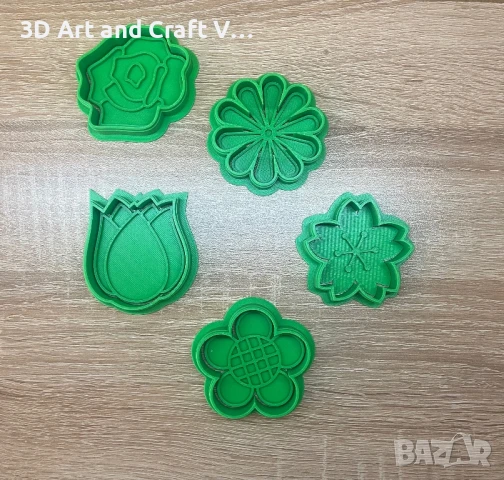 Резци за сладки – Цветя & Тропически растения! , снимка 2 - Форми - 51274757