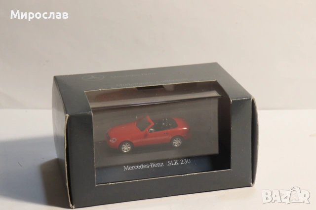 HERPA H0 1/87 MERCEDES BENZ SLK 230 КОЛИЧКА МОДЕЛ