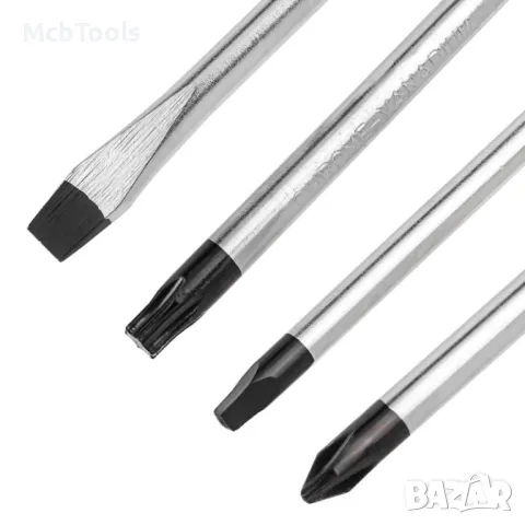 Комплект отвертки и битове 100 части STAHLMAYER, снимка 5 - Отвертки - 49982409