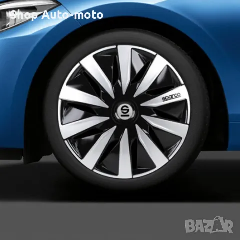 Тасове за джанти Automat, 14”, SPC1491BKSV, 4бр., снимка 3 - Аксесоари и консумативи - 49731976