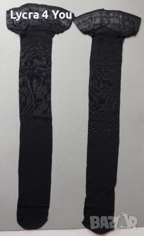 Sanpellegrino Freedom 15 den S/M черни силиконови чорапи, снимка 5 - Бельо - 52507046