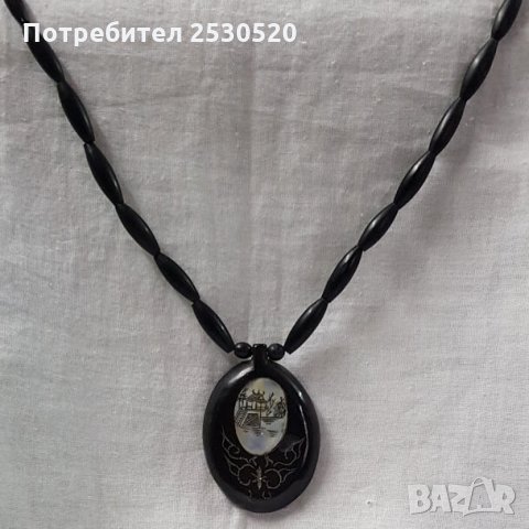 Медальон (интарзия), снимка 3 - Колиета, медальони, синджири - 35987091