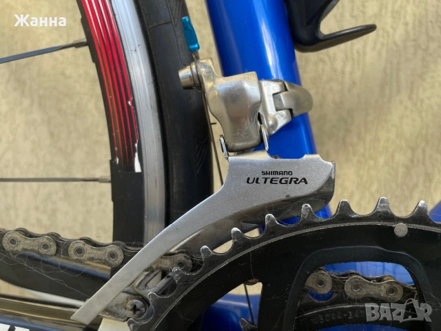 Шосеен велосипед Battaglin Route – карбон, Shimano Ultegra, 7.5 кг, снимка 13 - Велосипеди - 53004527