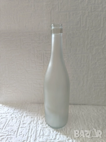 Матирани стъклени бутилки за вино,ракия и др., снимка 3 - Буркани, бутилки и капачки - 44185561