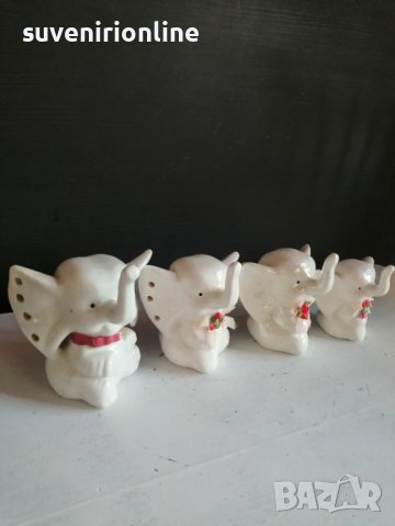 комплект порцеланови слончета, снимка 3 - Статуетки - 40520392
