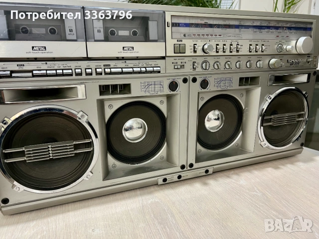 Sharp GF 777, снимка 3 - Радиокасетофони, транзистори - 53827256