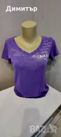 Тениска в лилаво