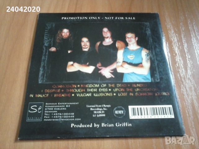 Oppressor - Elements of Corossion оригинален диск, снимка 2 - CD дискове - 51651457