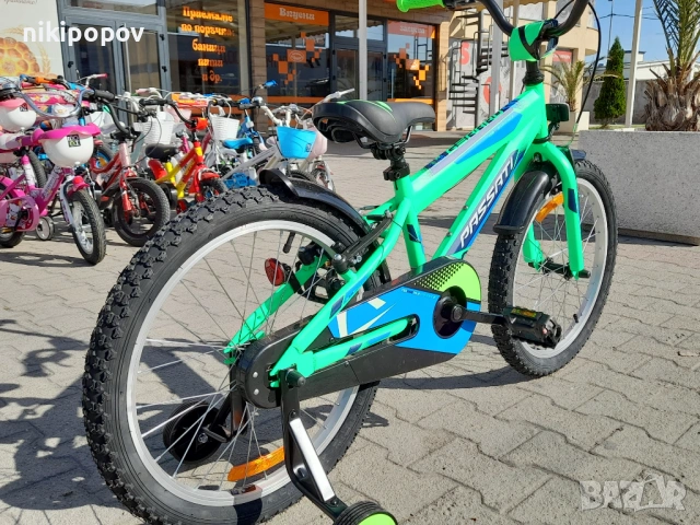 PASSATI Велосипед 20" GERRARD зелен, снимка 6 - Велосипеди - 53773184