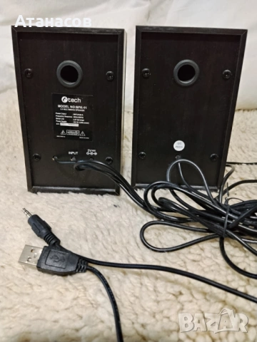 Продавам Колонки C-TECH SPK-11, 2.0, 5W, USB Power, снимка 3 - Тонколони - 53658952