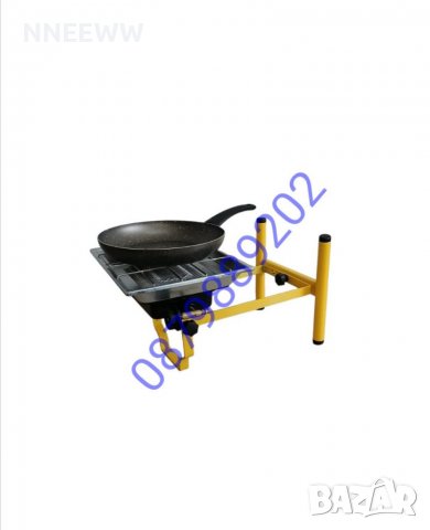 Газова печка пита отоплителна със стойка 2.9kw, снимка 5 - Отоплителни печки - 16239632