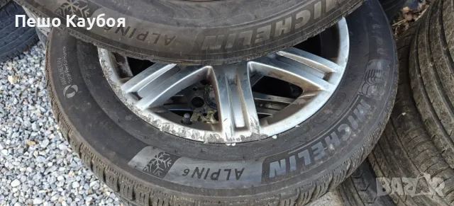 Оригинални Ал.Джанти с гуми Мерцедес 16цола, снимка 7 - Гуми и джанти - 49576059