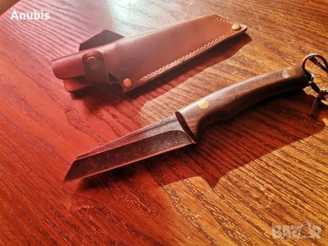 професионален нож за суши и ножове с кожени калъфи , снимка 5 - Ножове - 48990620