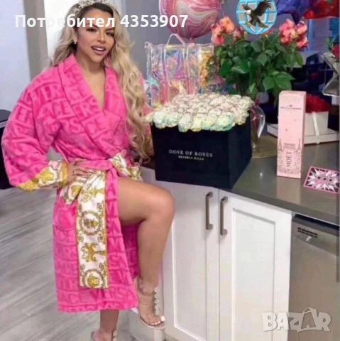 Versace халат, снимка 4 - Хавлиени кърпи - 51139577