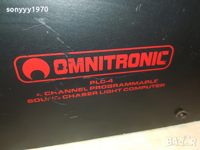 OMNITRONIC PLC-4 ВНОС GERMANY 1903222103, снимка 4 - Ресийвъри, усилватели, смесителни пултове - 36163390