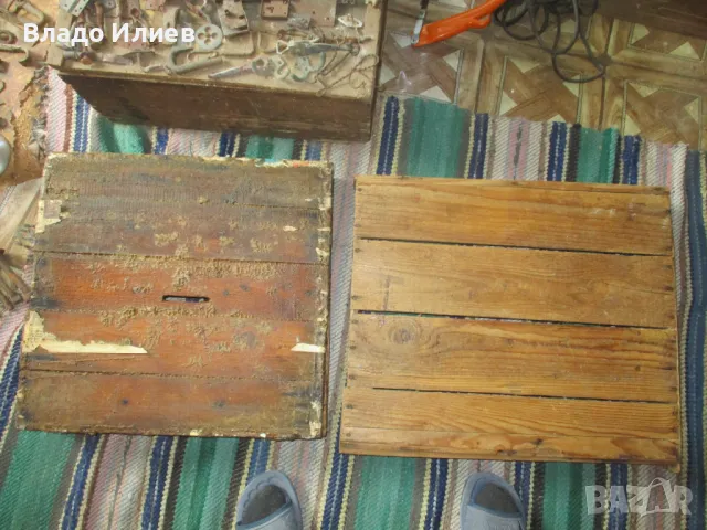 Сандъци, касети и щайга дървени различни видове старинни  винтидж и по-нови, снимка 18 - Други - 32502305