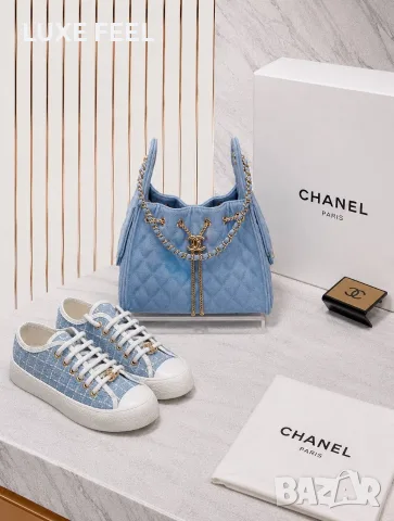 Chanel 🤍Дамски Кецове , снимка 6 - Кецове - 55710405