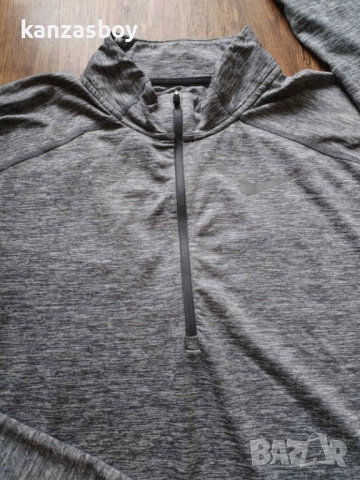 Nike Dri-fit Element Half-zip - страхотна мъжка блуза М, снимка 5 - Блузи - 52552940