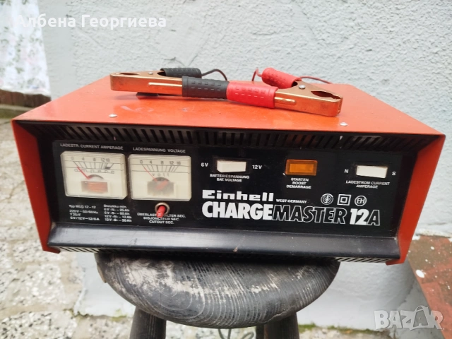 Зарядно устройство за акумулатор EINHELL CHARGE MASTER 12 A, снимка 6 - Аксесоари и консумативи - 53462718