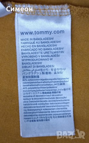 Tommy Jeans оригинална тениска XS памучна фланелка, снимка 7 - Тениски - 42096483