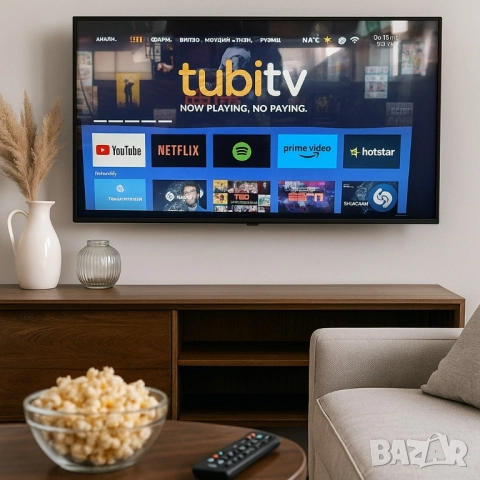 Телевизор A6 SMART Full HD – 32 и 43 инча с Android, Netflix и YouTube, снимка 16 - Телевизори - 51883206