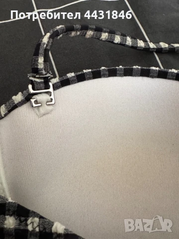 Черно бял бански , снимка 4 - Бански костюми - 50899053