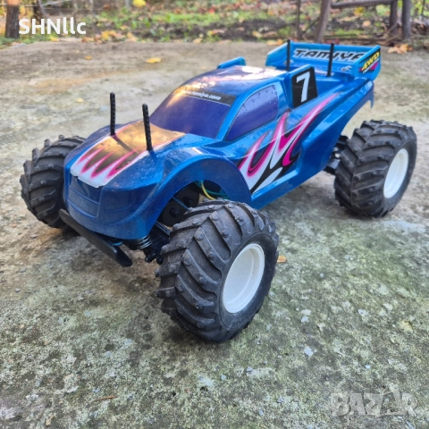 Tamiya Dual Hunter RC Кола 1:10, снимка 3 - Коли, камиони, мотори, писти - 52256455