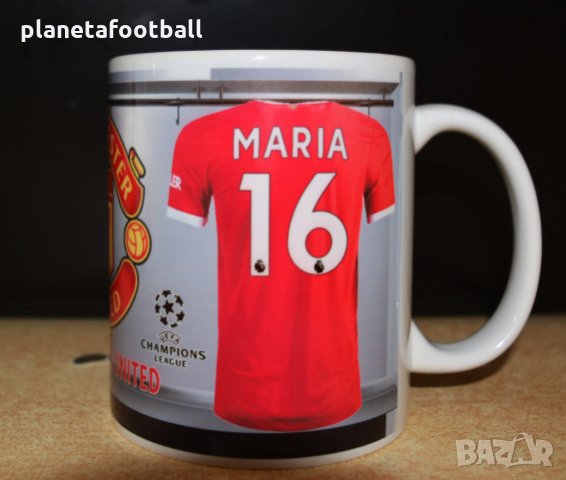 Фен Чаша на Манчестър Юнайтед с име и номер сезон 2025/26!Чаша на Manchester United!, снимка 4 - Фен артикули - 34014208