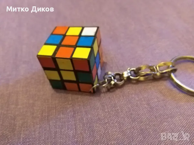 Ключодържател работещ Куб на Рубик, снимка 2 - Колекции - 49680973