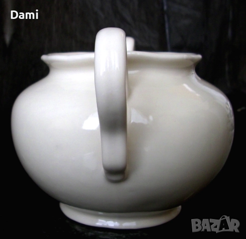 Кашпа ваза гърне купа български порцелан Изида Елин Пелин, снимка 4 - Вази - 52906979