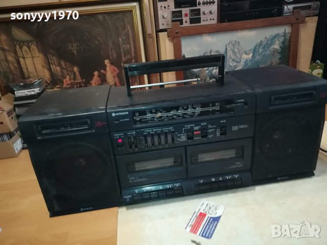 HITACHI-КАСЕТОФОН 2702241627, снимка 7 - Радиокасетофони, транзистори - 44496089