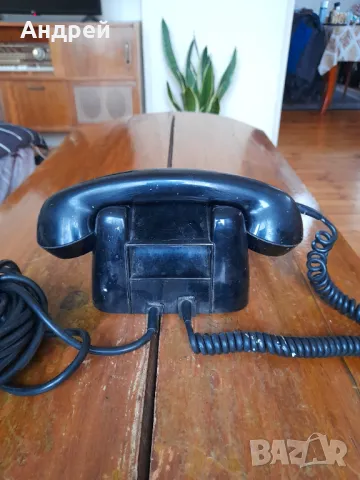 Стар телефон Kapsch, снимка 3 - Антикварни и старинни предмети - 48719092
