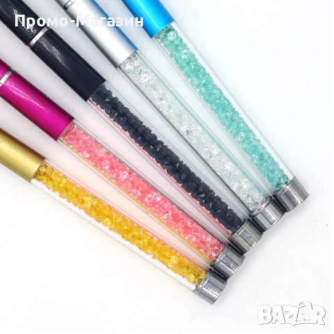 Луксозна четка за гел - сребърна, снимка 5 - Продукти за маникюр - 36228875