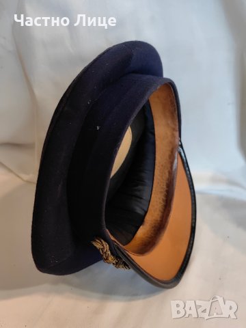 Стара Българска Офицерска Соц Военна Морска Моряшка Фуражка, снимка 4 - Антикварни и старинни предмети - 41979295