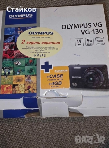 цифров Olympus Smart VG-130 Digital Camera , снимка 6 - Фотоапарати - 53659103