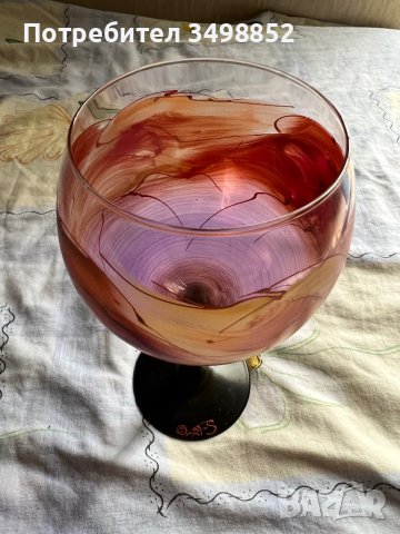 Рисувана чаша, снимка 4 - Декорация за дома - 42246909