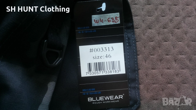 BLUE WEAR Work Shorts размер 46 / S работни къси панталони W4-635, снимка 14 - Панталони - 52092137