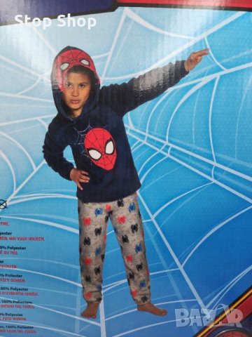 Spider Man Marvel костюм за спане детски 98-104см , снимка 2 - Детски комплекти - 35912652