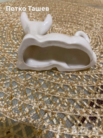 Порцеланова котка, снимка 4 - Други ценни предмети - 53113373