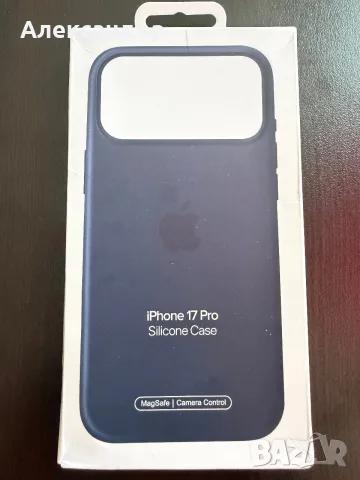 iPhone 17 Pro Silicone Case MagSafe – Midnight, снимка 2 - Калъфи, кейсове - 55980169
