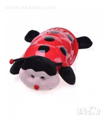 ПЛЮШЕНА КАЛИНКА, ДЕТСКА НОЩНА ЛАМПА, ПРОЕКТИРАЩА СЪЗВЕЗДИЯ - код 0381, снимка 2 - Детски нощни лампи - 34085715