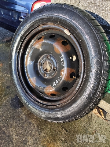 Резервна гума(Патерица)-Дачия Логан 2010, снимка 5 - Гуми и джанти - 52668565