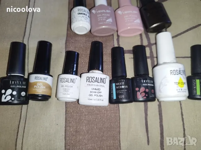 Лот козметика, предимно гел лакове , снимка 2 - Други - 50336027