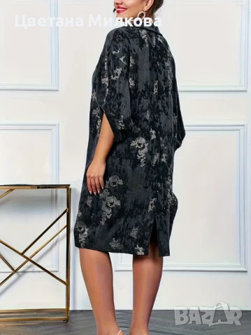 Рокля есен 2025 г. -  5 ХЛ, снимка 2 - Рокли - 51421824